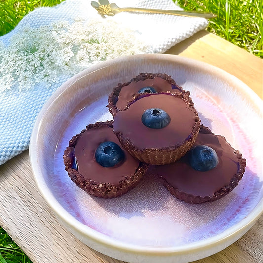 Blueberry Chocolate Cups
