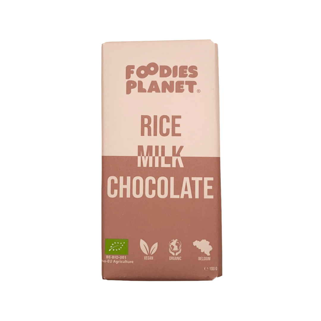 FOODIES-PLANET vegan Rice Milk chocolate
