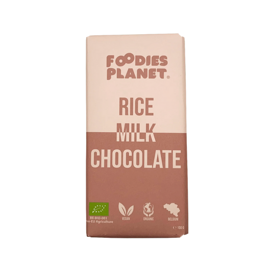 FOODIES-PLANET vegan Rice Milk chocolate